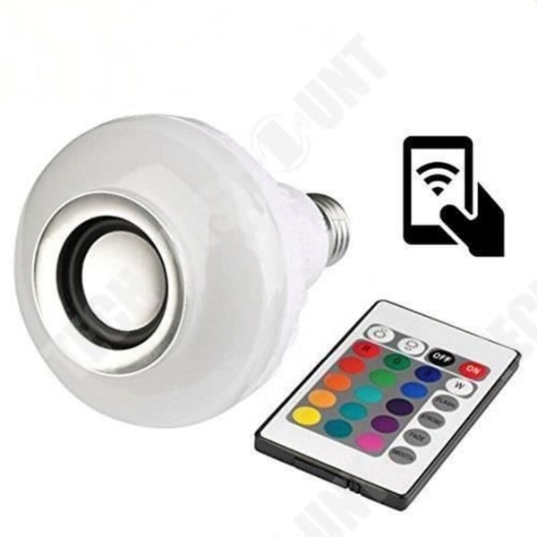 TD® Älykäs Ampulli Bluetooth-ohjattu Audio LED RGB Värinvaihtava Lamppu Sisustamiseen