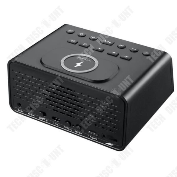 TD® Bärbar Bluetooth-högtalare Bluetooth 5.0 Flertalsläge Snabbladdare Trådlös för mobiltelefon Väcker Bluet