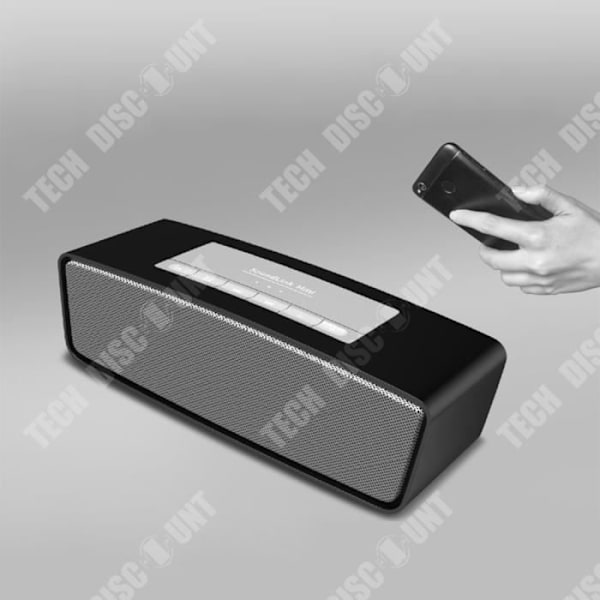 TD® Mini trådlös bluetooth-högtalare U disk TF-kortuppspelning dubbel bluetooth subwoofer superlång standby bluetooth-ljud