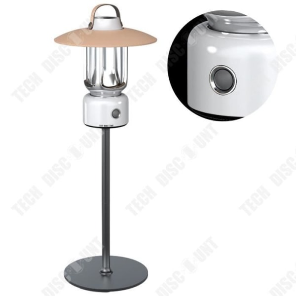 TD® Portable Atmosphere Emergency Rechargeable Retro Portable Stand Camping Light