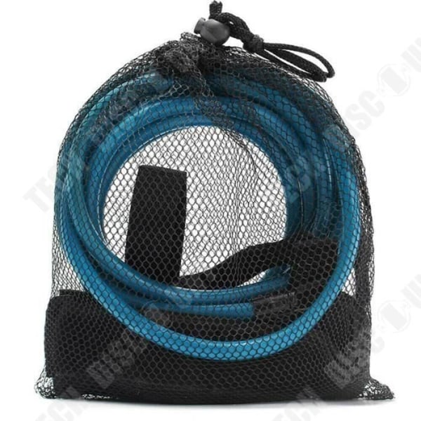 TD® Swim Elastiskt rep Fast simbälte Statiskt simträningsbälte - 6x10x400mm - BLÅT