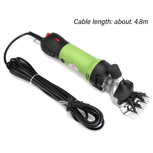 NEUFU 220V 1080W Elektrisk Uldklipper Saks Elektrisk Klipning Af Får, Geder, Alpaka