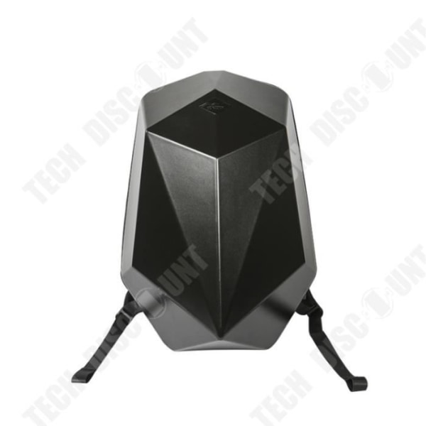 TD® BEABORN funktionell tjuvskyddsryggsäck, 15,6 tums vattentäta laptop-ryggsäckar, PU svart företagsryggsäck