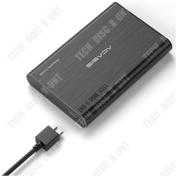 TD®-hölje Hårddisk 2.5 externa datorer USB SATA-adapterkabel kontors-USB ultratunn Mac Windows foton solid skalskydd