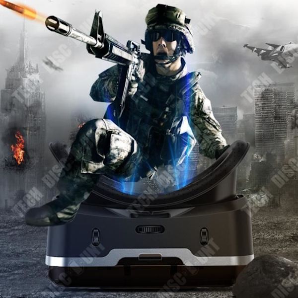 TD® Bærbare telefon VR-briller gaming headset 3D realitets-håndtag smarte digitale briller er bredt kompatible