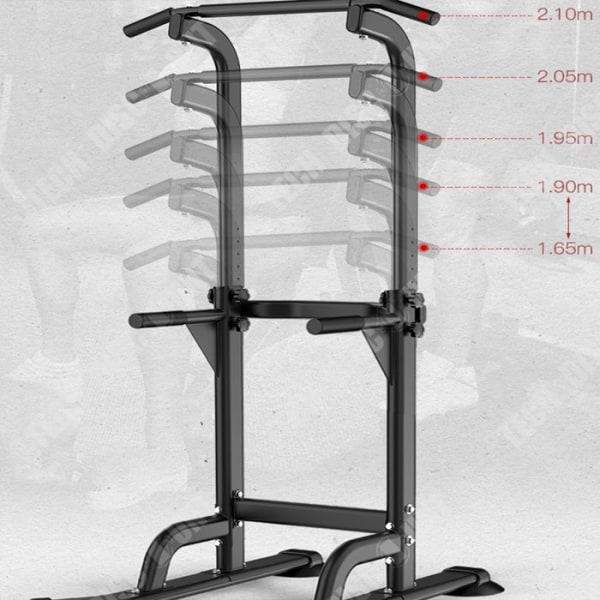 Træningsstang, hjemme træningsstativ, træningsstang 75*210cm, gulv træningsstang, dobbeltsidet træningsstang