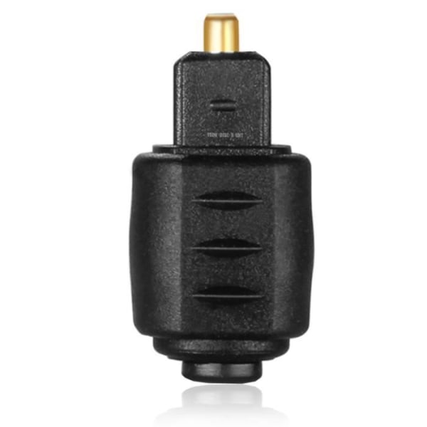 Digitaaliäänisovitin - TD® - 3.5mini Neliöstä Pyöreään - Valokuitu - Häviötön signaali - HI-FI