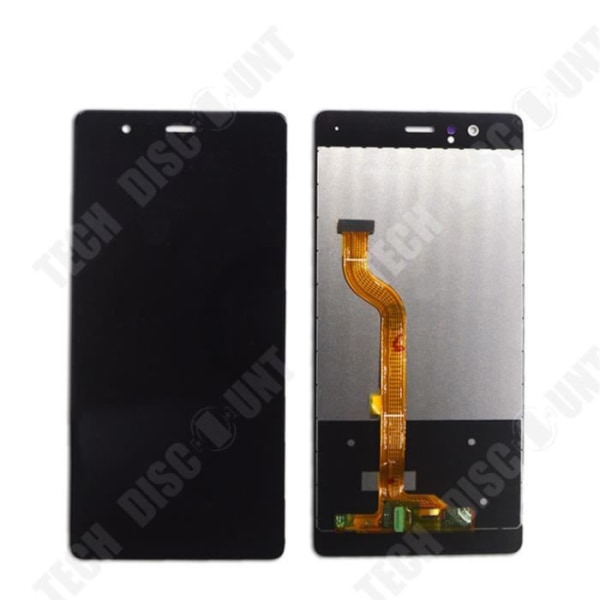 TD® Skærm til Huawei P9 lite Berøringsskærm LCD Samling (Uden Chassis) Erstatning (Sort)