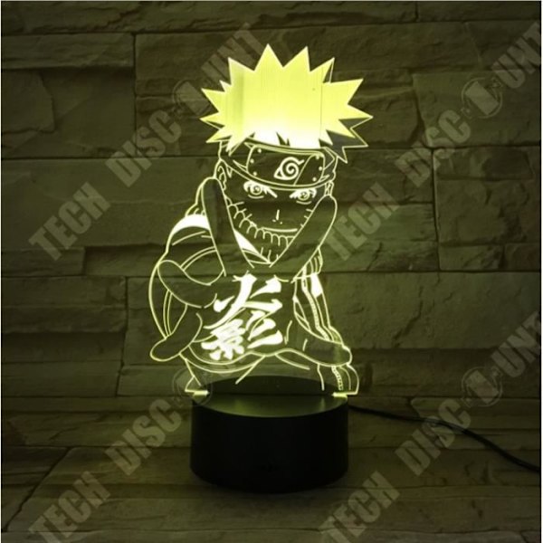 TD® Boy's 3D Night Light LED 7 Color Touch Bordslampa