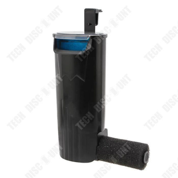 TD® Filter Pump Inre Akvariefilter Inre Filter Sköldpadda Fiskar Stort Innehåll 400L /H Svamp för Ekologisk Filtrering