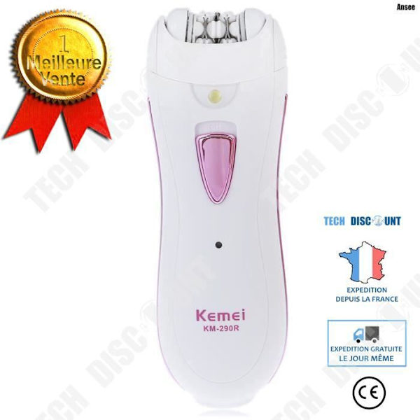 TD® minirakapparat för kvinnor Laddningsbar tvättbar elektrisk epilator för resor Essential uppladdningsbar elektrisk epilator för kvinnor