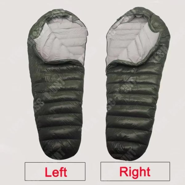 TD® Outdoor Camping Sovsäck Kall Vinter Singel Herr Och Kvinnor -15 grader Duck Dun Sovsäck