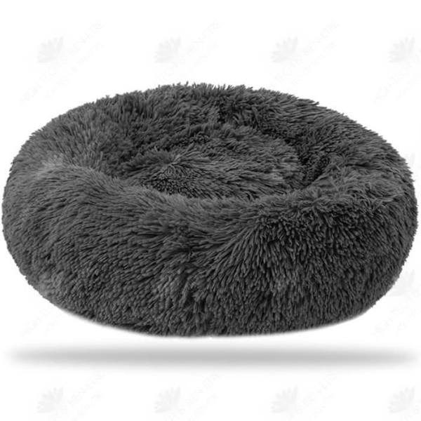 HTBE® Paksumpi pyöreä lemmikkimatto pitkillä hiuksilla syksyyn ja talveen, koiranpentujen patja, lemmikkitarvikkeet