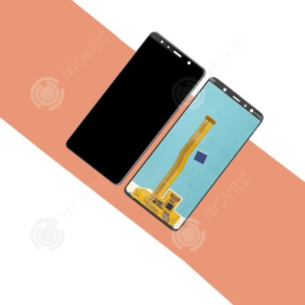 INN® Passer til Samsung A7 2018 mobilskærm A750 lcd skærm samlede touchskærm Lcd