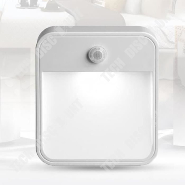 TD® LED Trådlös PIR Auto Motion Sensor Infraröd Nattljus Skåp Trapplampa