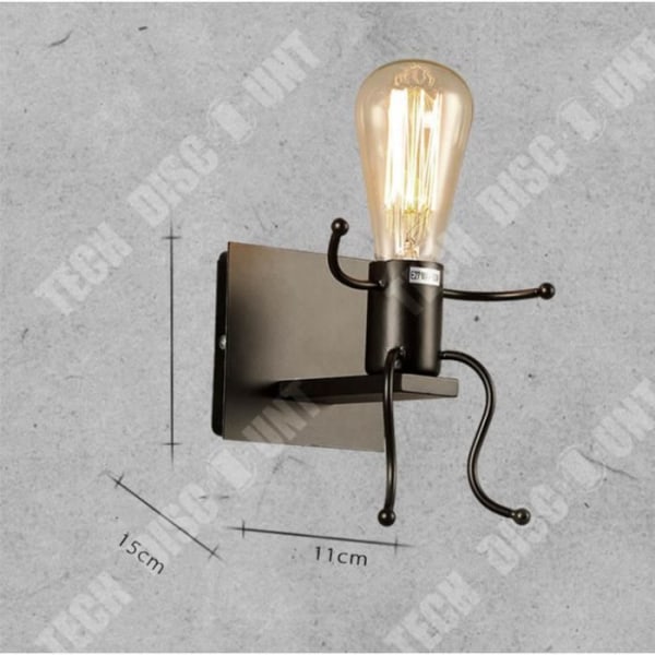 TD® YOLISTAR Luova Humanoidiseinälamppu Sisätiloihin Moderni Seinävalaisin Max 60W E27 Art Déco Lastenhuoneeseen