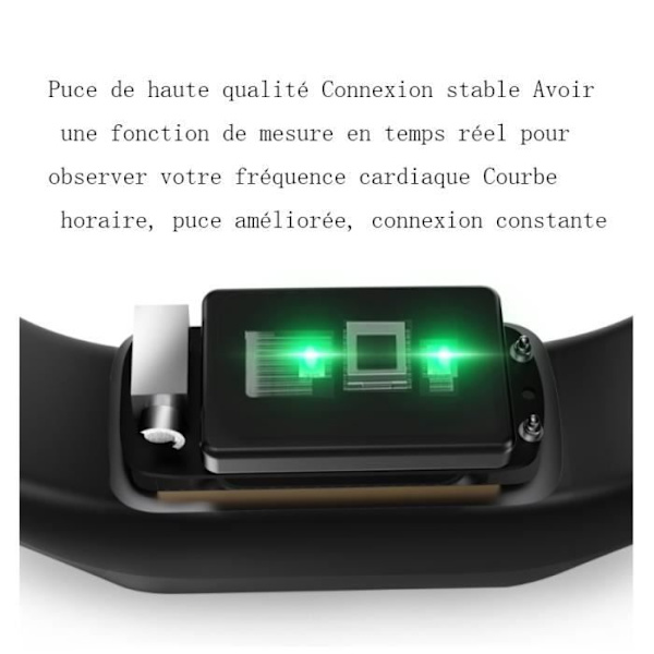 TD® Älykello älykäs kuntoseuranta kalorimittari askelmittari viesti puhelu ilmoitukset sosiaalinen media bluetooth punainen