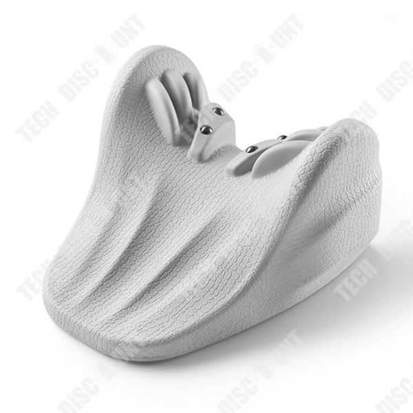 TD® Shiatsu Akupunktur Massagekudde Hem Portabel Akupunkt Nacksmärta Vit Färg Ergonomisk Cervikal Kudde Vuxen