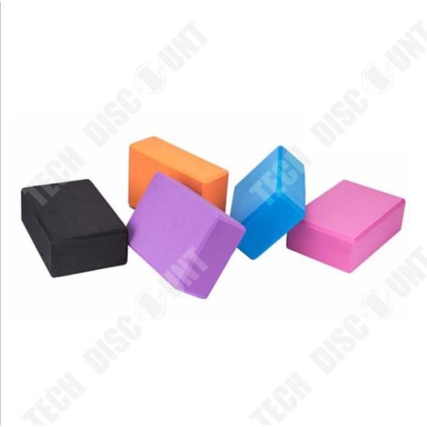 TD® EVA Yoga Block Ziegel Sports Øvelse Fitness Gym Træning Stræk OU yoga tilbehør 1262