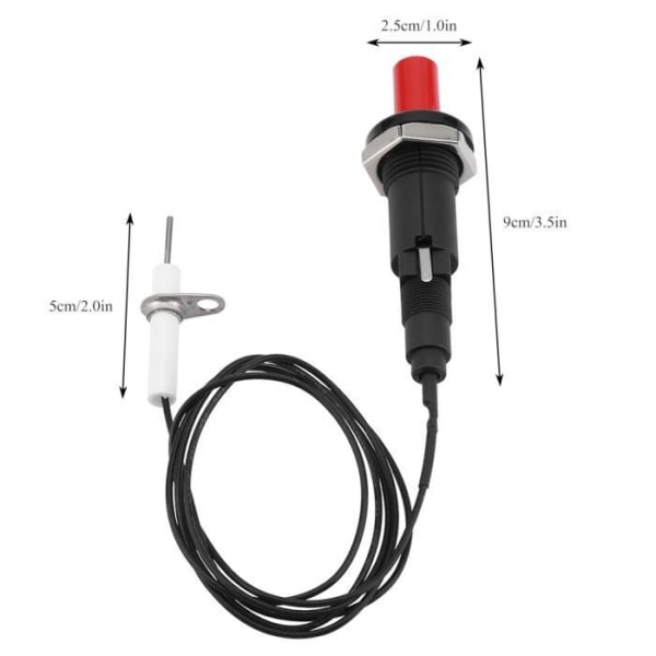 Gas piezoelectric lighter - Brand - Model - Push-button - Gas stove barbecue