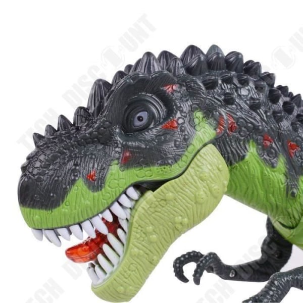 TD® Elektrisk Dinosaurlegetøj, Simulation Tyrannosaurus Rex Model, Simulerende Musik - Gave Til Børns Fødselsdag eller