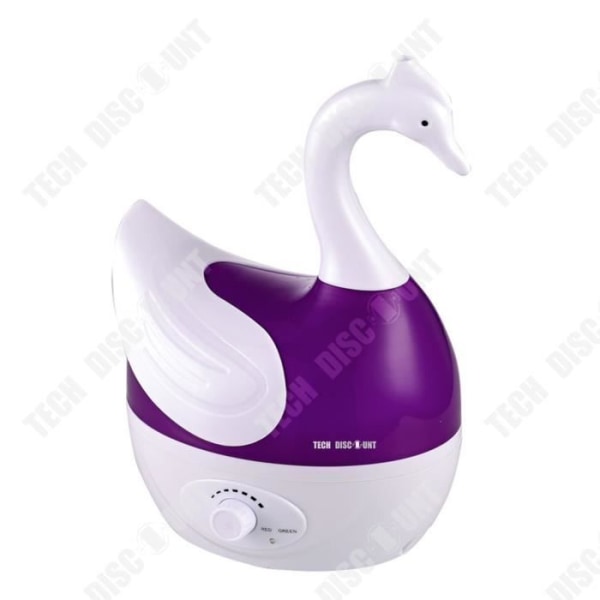 TD® Ultrasonic mute swan luftfuktare stor dimma djur tecknad hem aromaterapi luftfuktare