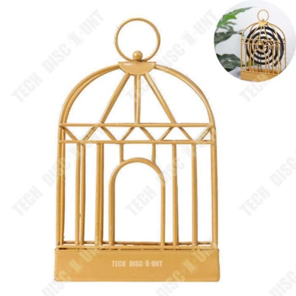 TD® Bird Cage Myggspiralhållare Myggspiral Hängande Bärbar Myggspollåda Eldjärn Myggspollåda