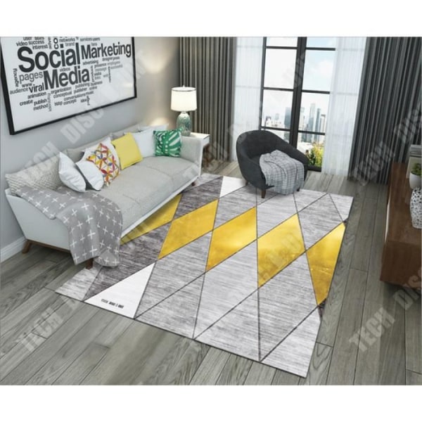 TD® Minimalistisk Moderne Nordisk Tæppe til stue eller soveværelse / Rektangulær 100 * 160 cm