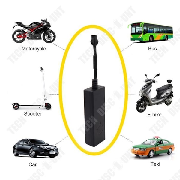 TD® GPS Locator Lämplig för olika bilmodeller Spåravläsning Geofence Spårning i realtid