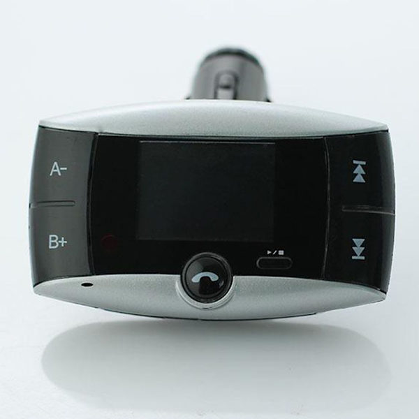 TD® FM Transmitter Håndfri Læser til Bil MP3 Modulator FM-transmitter Bluetooth Version USB med fjernbetjening skærm