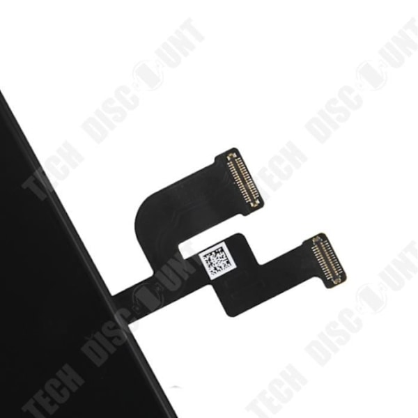 TD®-skärm kompatibel med iPhone 7 Complete Black + RETINA LCD PÅ CHASSI + VERKTYG