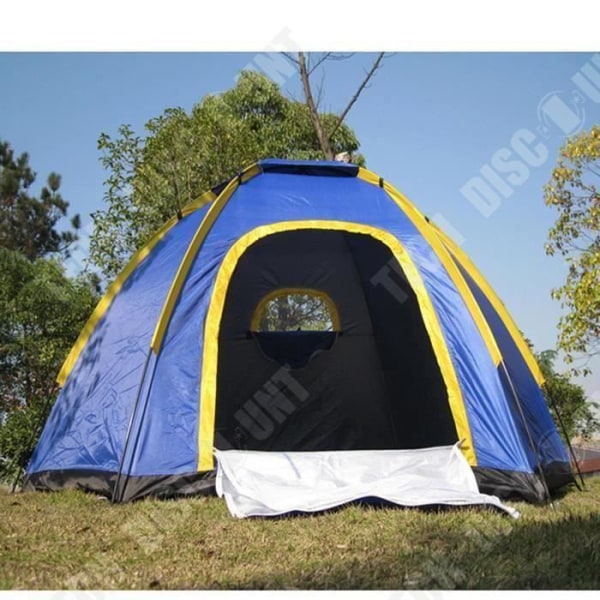 TD® 3-4 personers tält direkt vattentätt pop up familjecamping vandring UV-beständigt tält