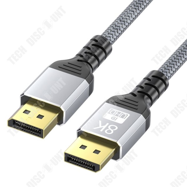 TD Display Port Kabel 1,5M 1,4 DP Kabel Audio Video HDR Kabel 8K 60Hz 4K 144Hz 2K 165Hz Display Port DP Kabel för PC grafikkort