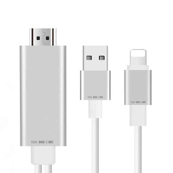 TD® MHL Micro USB til HDMI 1080P HD TV Adapter til Android Tablet iPhone USB engelsk stikkontakt lightning jack SIM kort