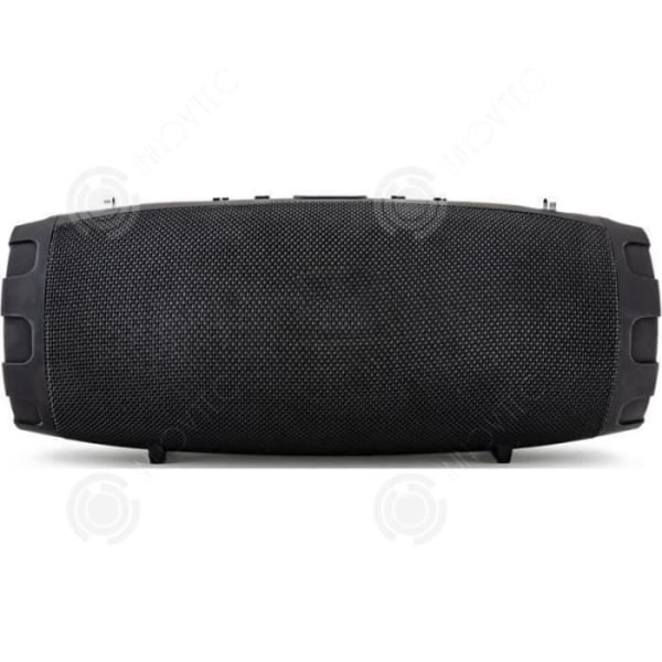 I® Trådlöst Bluetooth Audio Utomhussport Bärbart TF-kort U Disk Dubbla högtalare Subwoofer Högtalare Svart