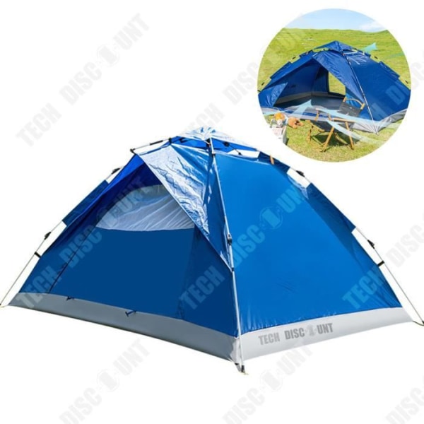 TD® utomhustält, picknickfiske, solskyddstält, dubbelt tält, helautomatisk pop-up bärbar