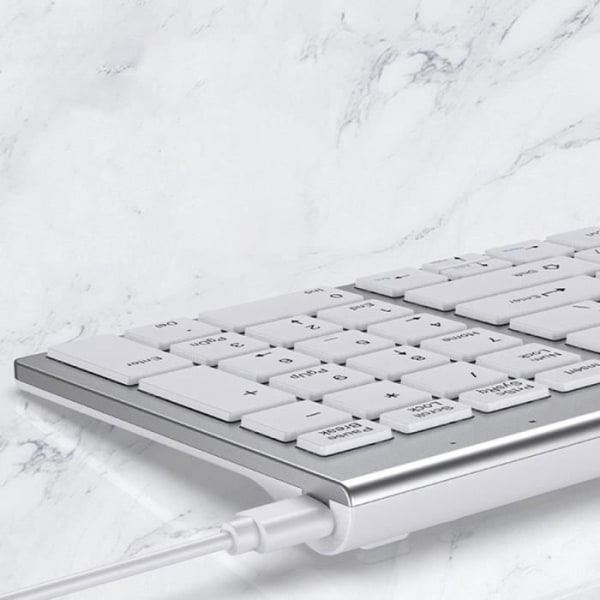 TD® Wireless Keyboard and Mouse Combo Lätt och tunn design Lång batteritid