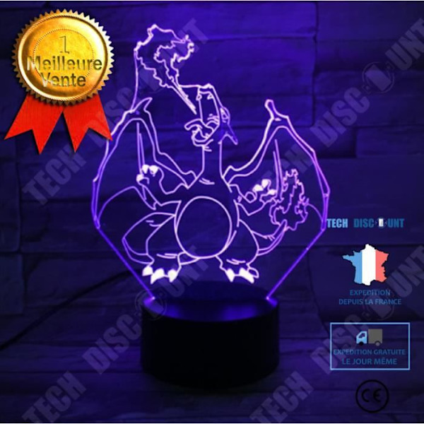 TD® 3D Colorful Touch Night Light MO-52