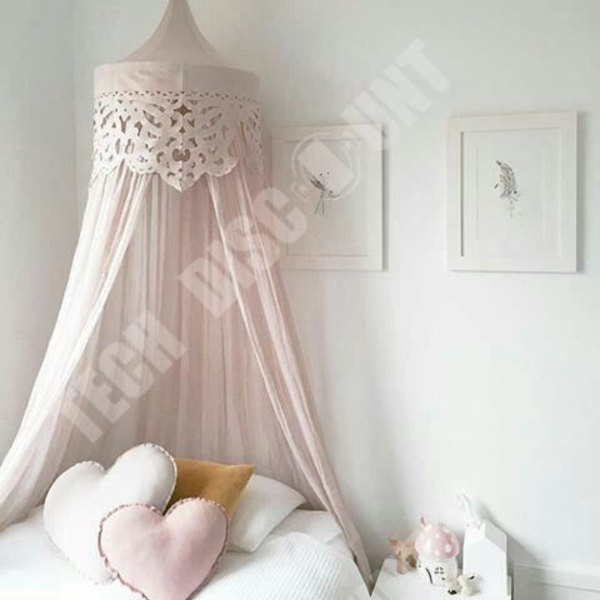 TD® Myggnät Barndesign Rosa Modern stil Dekoration Sovrumsinredning unik sänghimmel försköna sovrummets utseende