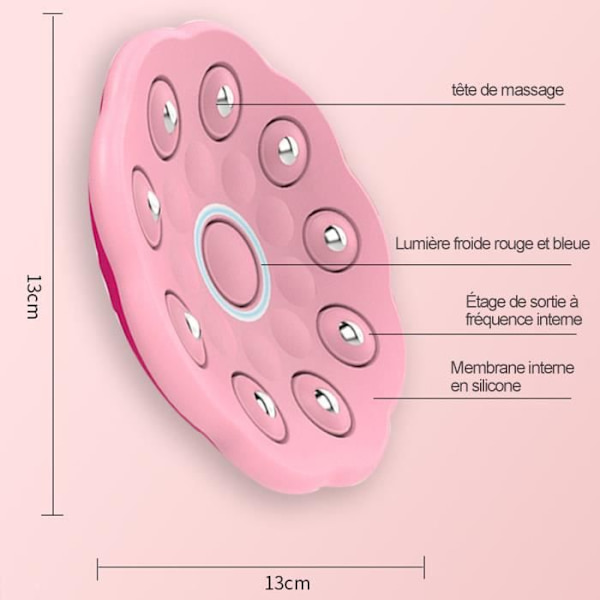 Bröstmassager bröstexpanderare infraröd fjärrkontroll konstant temperatur varm kompress laddning skönhetsinstrument