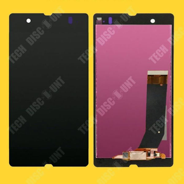 TD® Sopii Sony Z puhelimen mustalle LCD-näytölle kosketusnäyttökokoonpano C6603 C6606 näyttö