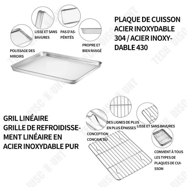 TD 2 kpl Jäähdytysmatto 40.5x30.5x2.5cm Ruostumaton teräs 304 Neliömäinen ulkogrilli Grillitarvikkeet Grillausmatto
