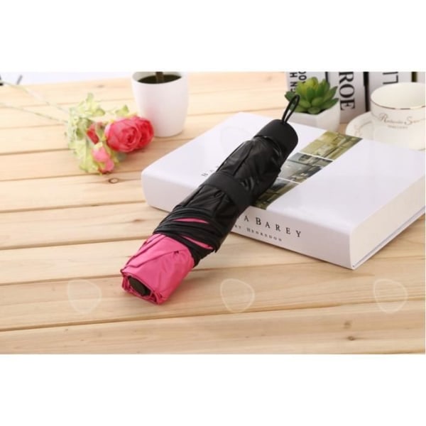 CONFO® Lotusbladet blomstrer sort plast solbeskyttelse, parasol, paraply