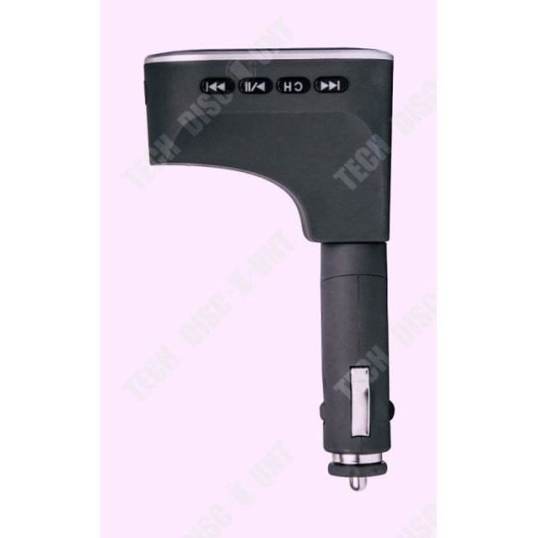 TD® LCD Auton Bluetooth MP3-soitin SD MMC USB FM-lähetin, Bluetooth-autosarja, handsfree ja kaukosäädin