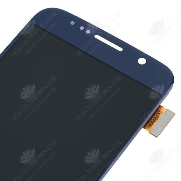 HTBE® Touch Screen LCD-monteringsskärm med LCD-ram för Samsung S6 Mobiltelefon Display G920-skärm