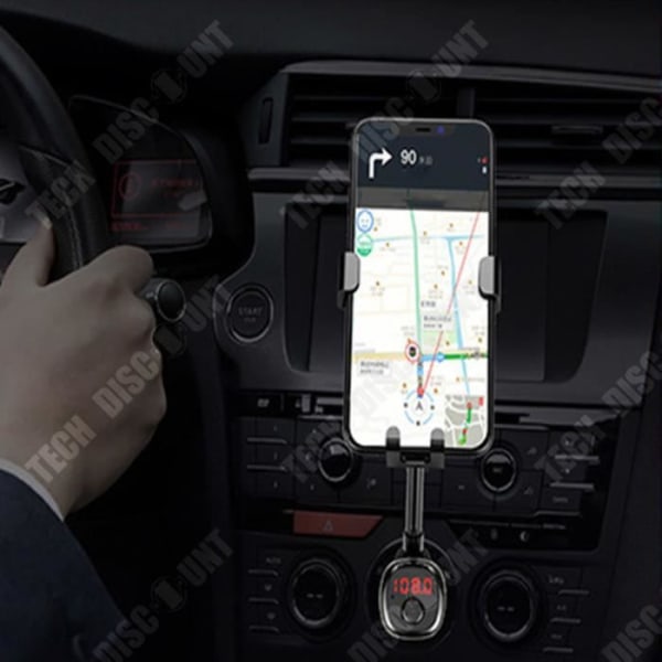 TD® Bil Trådlös Bluetooth Bil MP3 Bluetooth-spelare Dubbel USB-laddningsport Bil Bluetooth Handsfree-sändare f