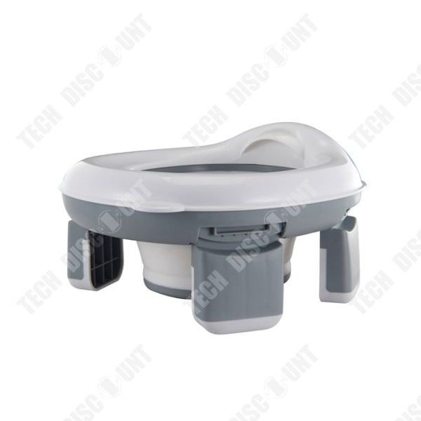 TD® Bassin de lit Toilette portative Toilette mobile d'urgence Toilette pliante pour børn