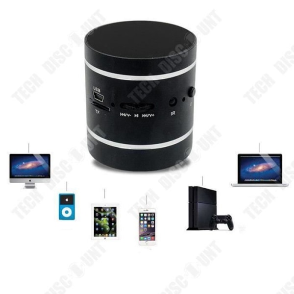 TD® Audio Bluetooth 1100 Surroundsound med 360 grader Understøtter afspilning fra TF-kort Lang batterilevetid