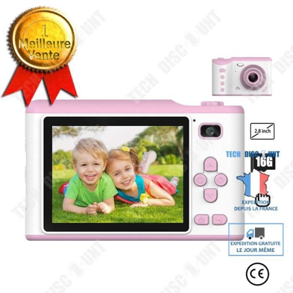 TD® bärbara barn kan ta bilder och skriva ut små tecknade digitalkamera mini SLR-kamera