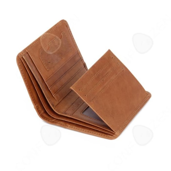 CONFO® plånböcker för män, plånböcker, äkta läder, plånböcker för män, stöldskyddsborstar, plånböcker för män
